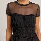 SIGRID MESH COMBO TOP