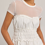 SIGRID MESH COMBO TOP