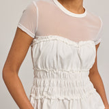 SIGRID MESH COMBO TOP