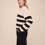 B2001-L40-300 - DROP SHOULDER SWEATER