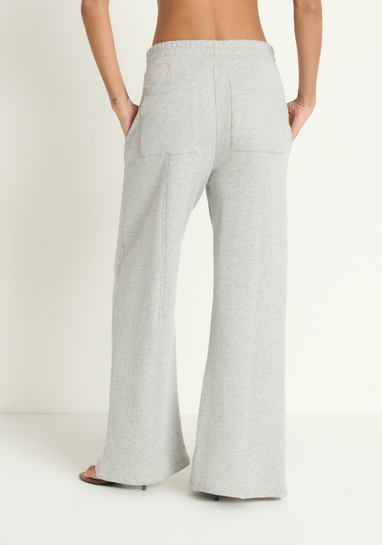 Lincoln Front Slit Knit Pant