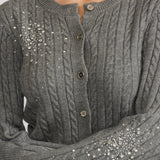 SW4318 ELTON CRYSTAL CARDIGAN