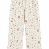 Marina Pointelle Pant in Pastel Floral
