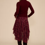 SK5661 BRITNEY HIGH LOW SKIRT