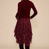SK5661 BRITNEY HIGH LOW SKIRT