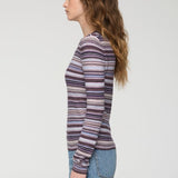 MADISON LONG SLEEVE CREW NECK SWEATER TEE