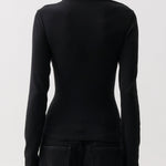 LENA ASYMMETRICAL KNIT TOP