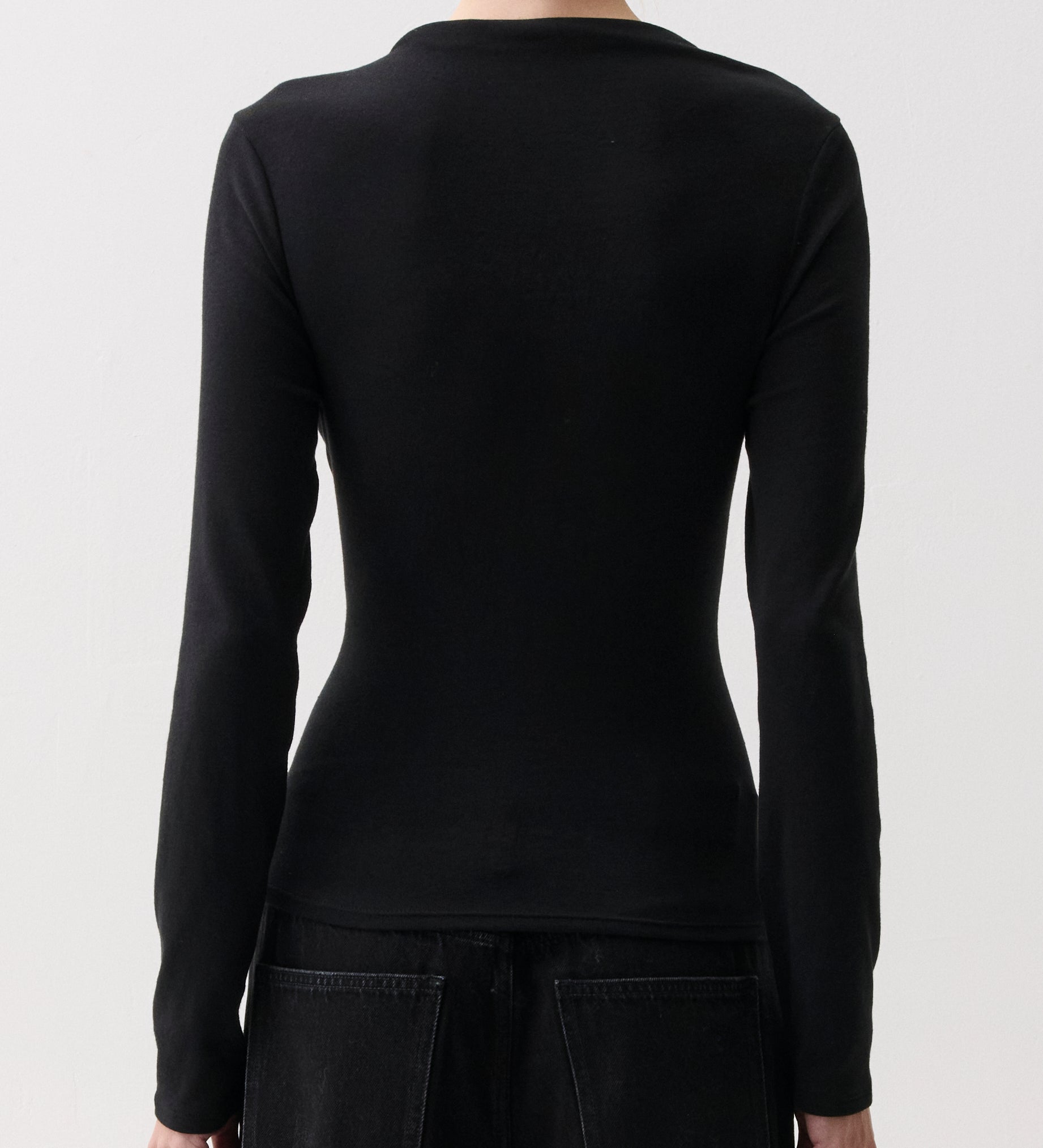 LENA ASYMMETRICAL KNIT TOP