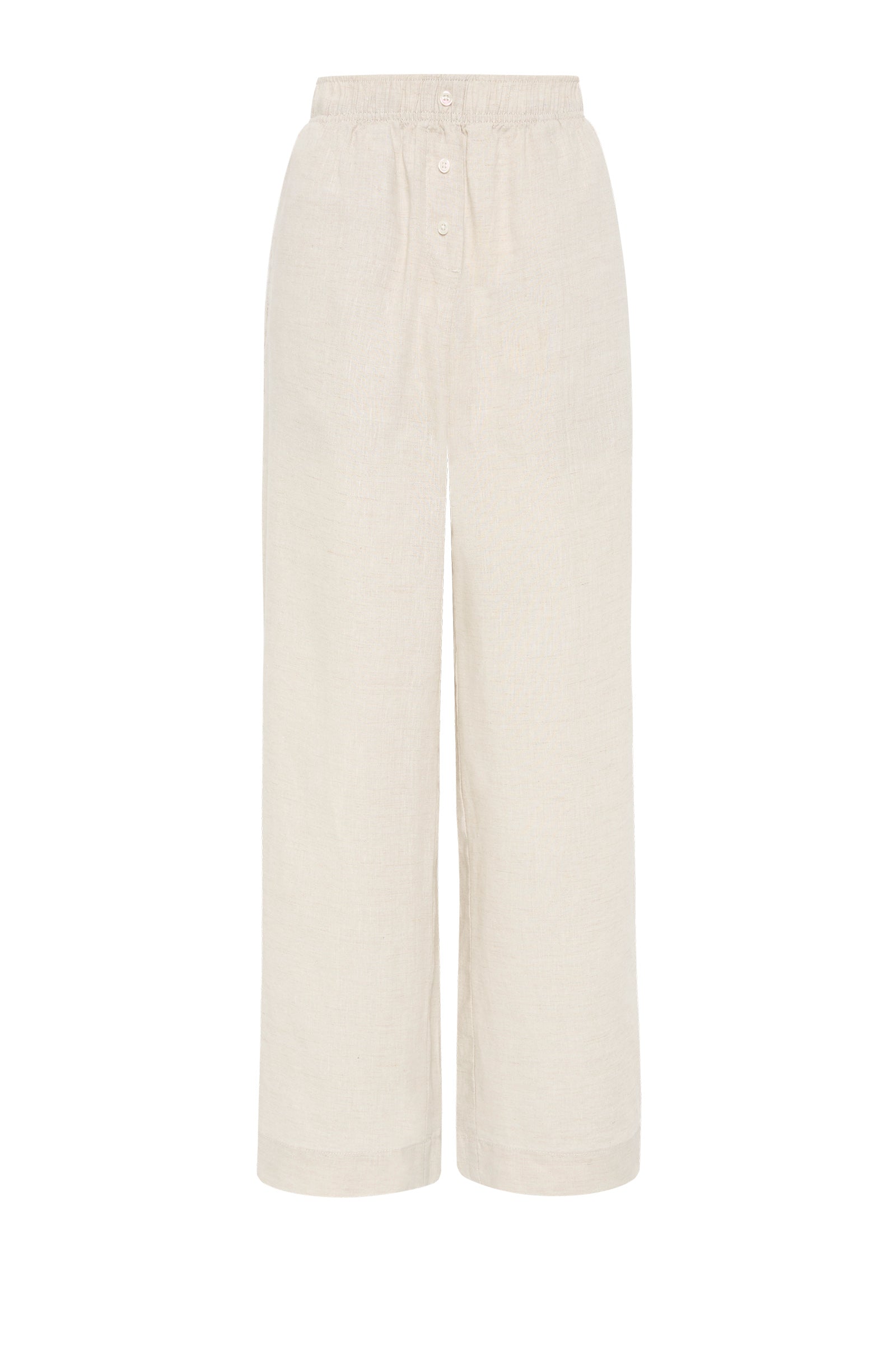 Lounge Linen Crop Pant