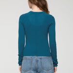 JUNO MERINO BLEND FEATHERWEIGHT SWEATER