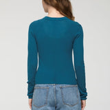 JUNO MERINO BLEND FEATHERWEIGHT SWEATER