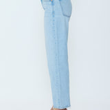 LEXI MID RISE BOWED STRAIGHT