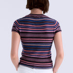 SELENE SHORT SLEEVE SWEATER TEE