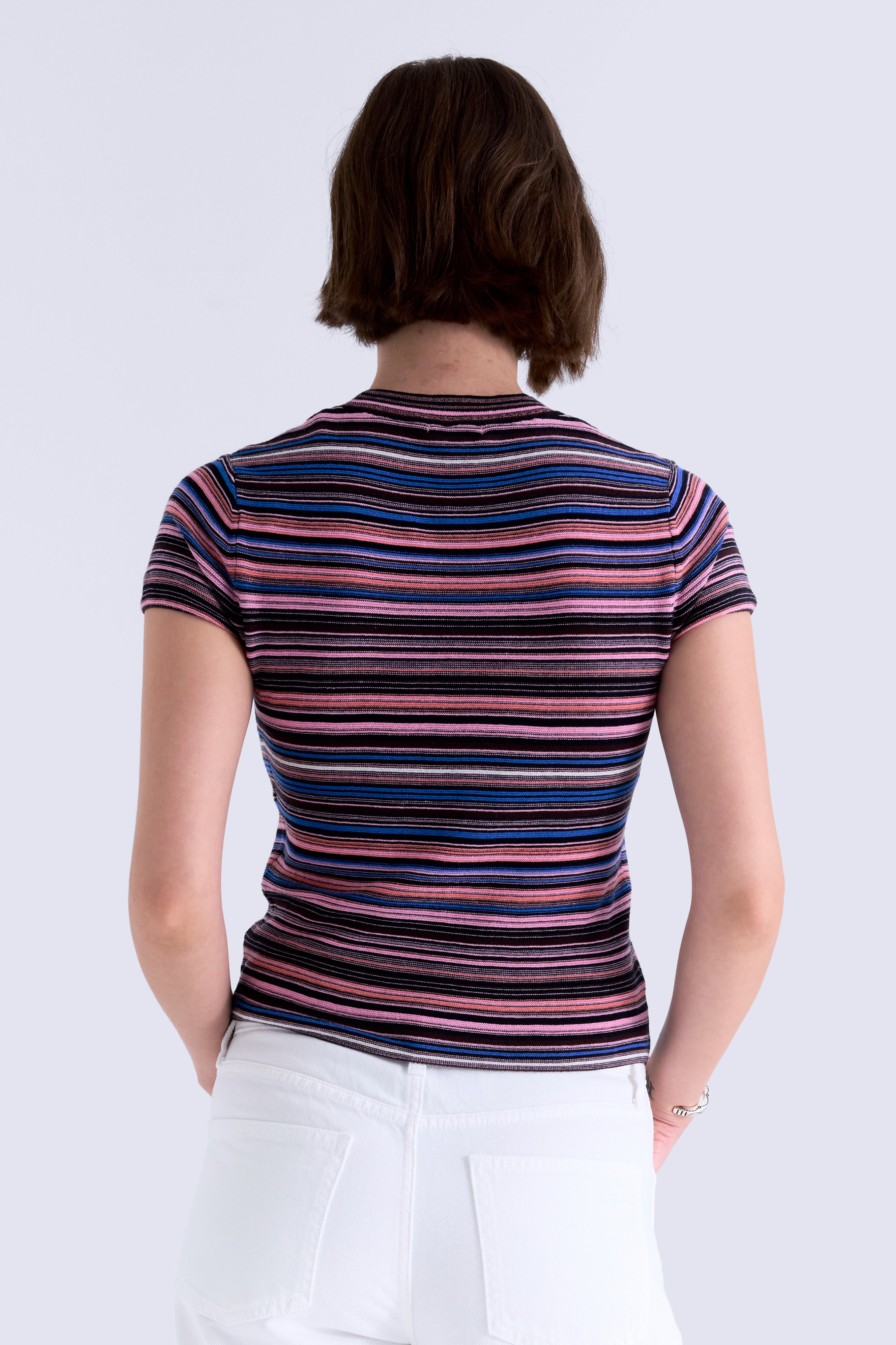 SELENE SHORT SLEEVE SWEATER TEE