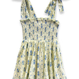 Katie J Tween Penelope Tie Shoulder Bubble Dress Printed