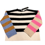 Central Park West Multi Stripe Sweater