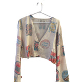 Scenic Summer Crepe L/S Blouse