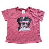 Americana Dog Face Tee