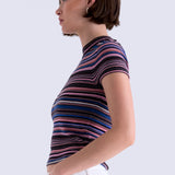 SELENE SHORT SLEEVE SWEATER TEE