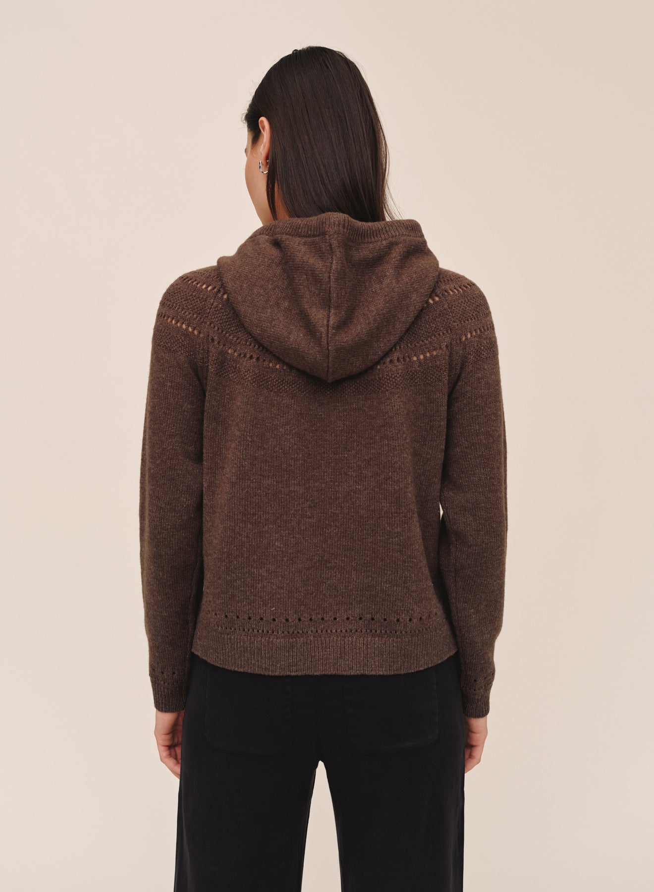 B20258-M27-304 - POINTELLE FAIRISLE HOODIE