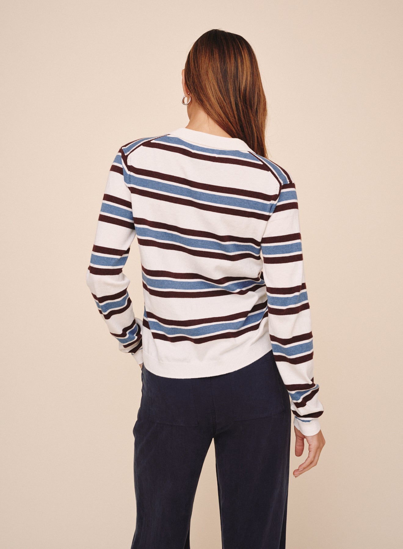 B20038-L41-304 - LONG SLEEVE PLACKET PULLOVER