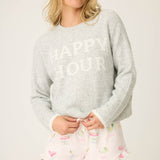 PJ Salvage Pretty Punch Happy Hour Snuggle Sweater