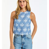 Drew Avana Crochet Tank
