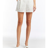 Drew White Eyelet Ivy Shorts
