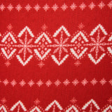 Crazy For The Holidays Fairisle Print Pants Set in Red Samba