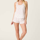 Playful Prints All Wrapped Up Short PJ Set