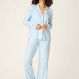 PJ Salvage Western Blooms Blue Stripe Darlin 3-Piece PJ Set