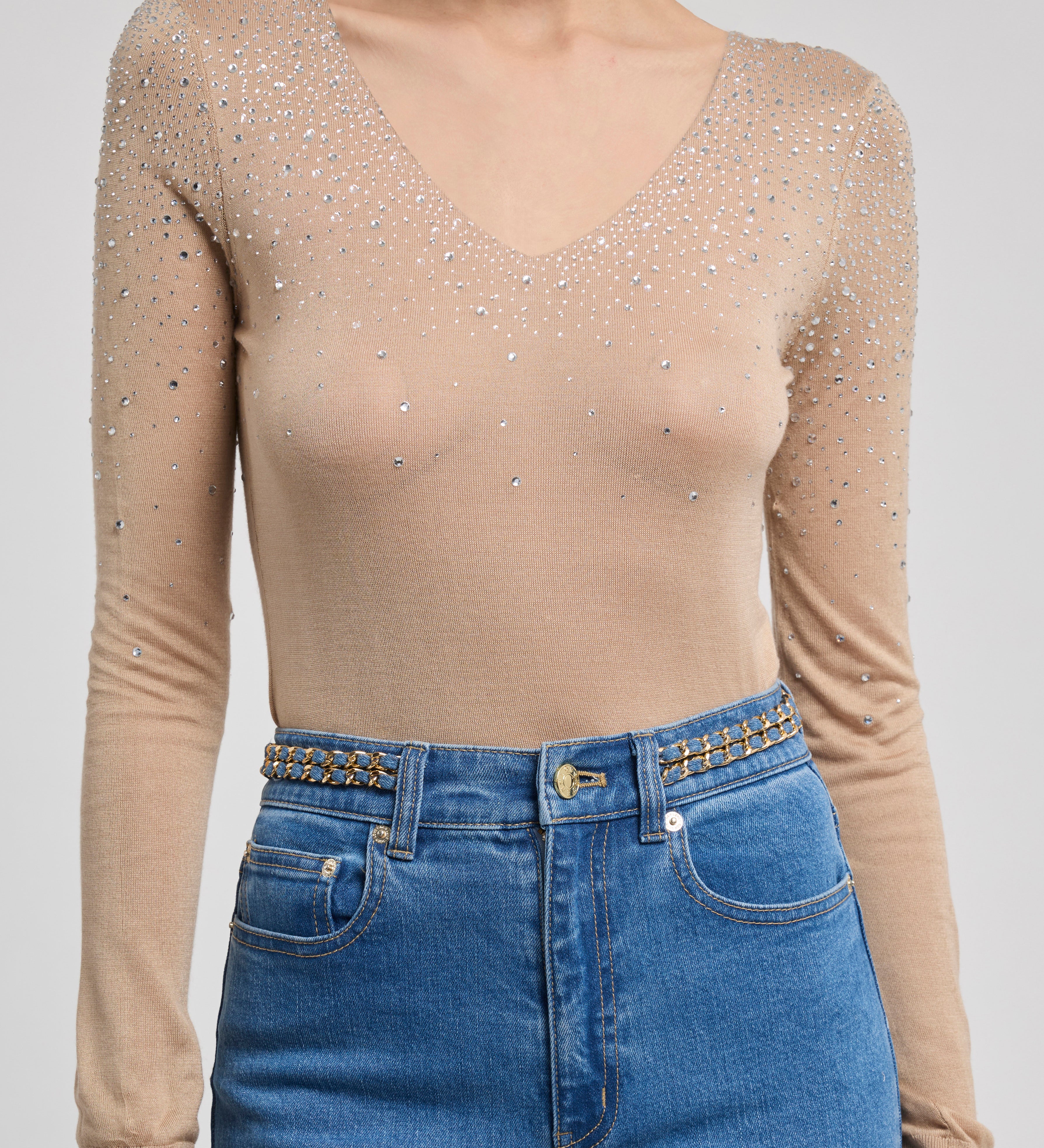 MIRASOL CRYSTAL SWEATER