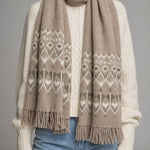 LUNIA FAIRISLE SCARF