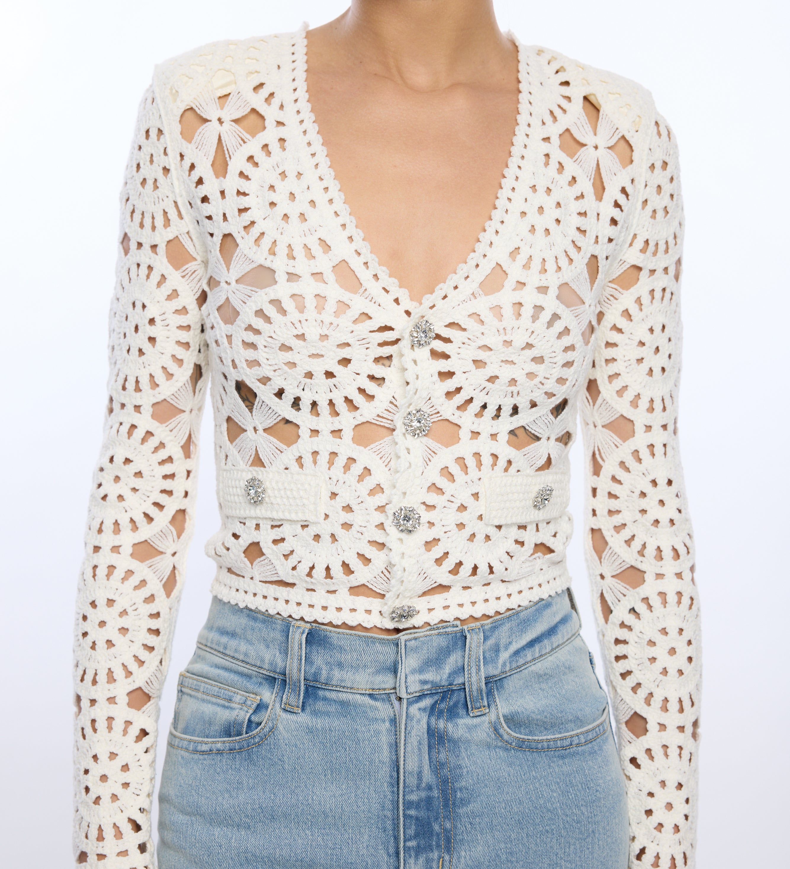 MELODY CROCHET CARDIGAN