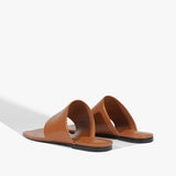 Martha Leather Sandal in Miele