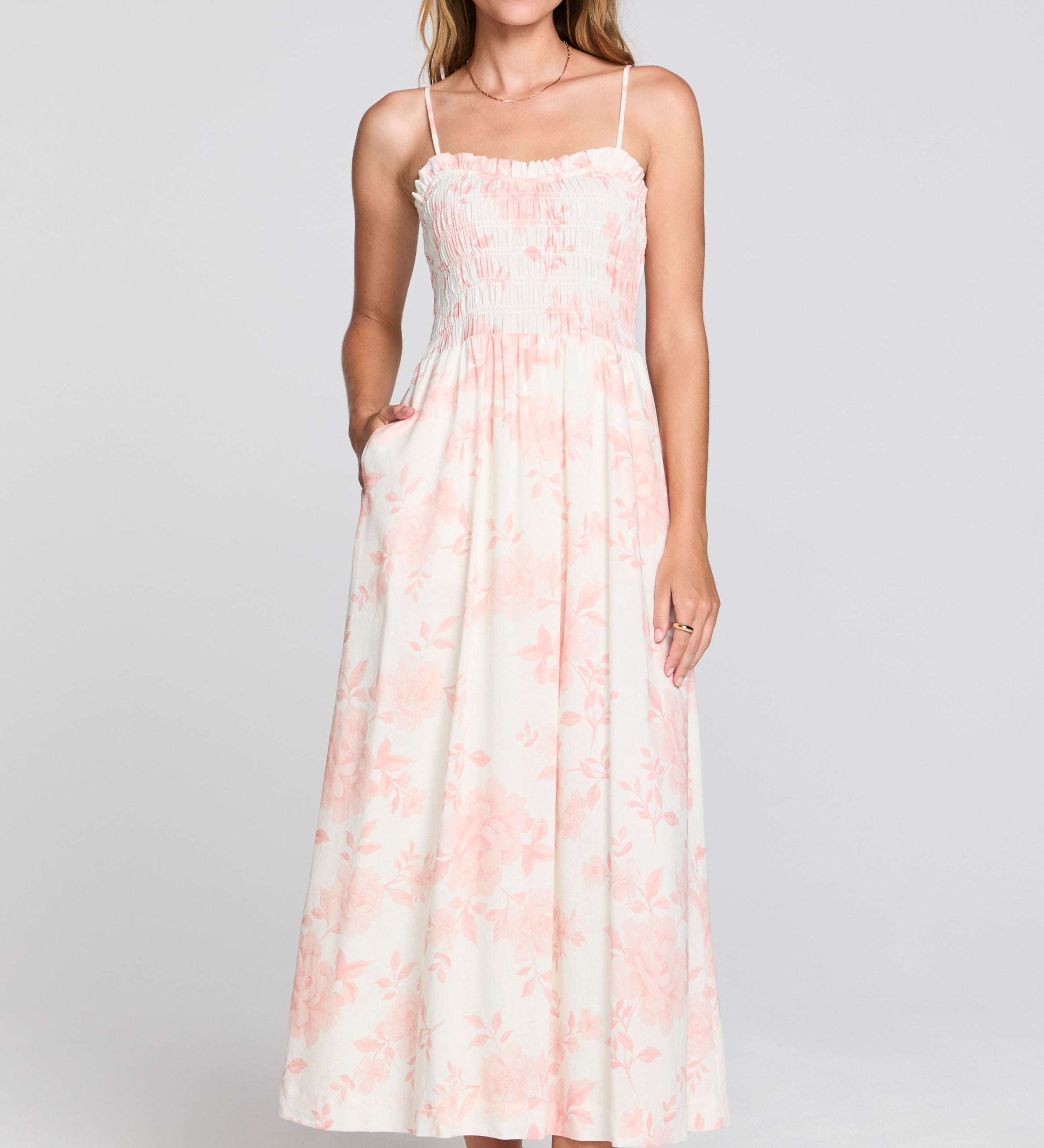 LAKEN MIDI DRESS