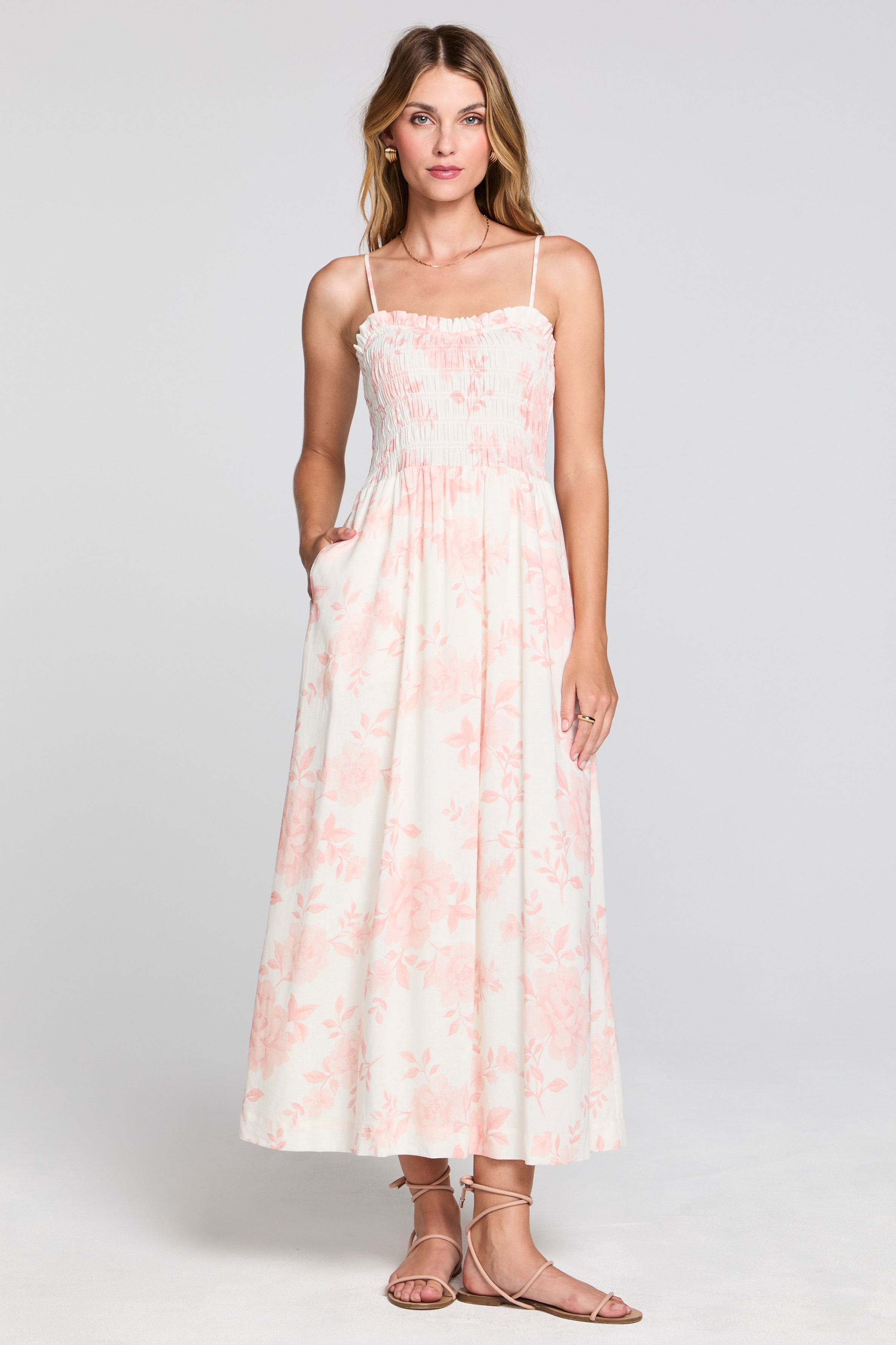 LAKEN MIDI DRESS