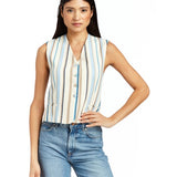 Drew Harper Striped Vest