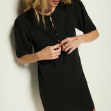 Nation LTD Sallie Dress in Jet Black