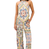 Sebastian Tank in Scarf Print