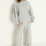Lincoln Front Slit Knit Pant