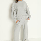 Lincoln Front Slit Knit Pant
