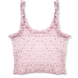 Katie J Shari Smocked V-neck Top