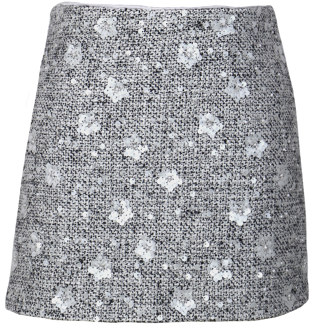 SK4156 ROSALYN SEQUINED MINI SKIRT