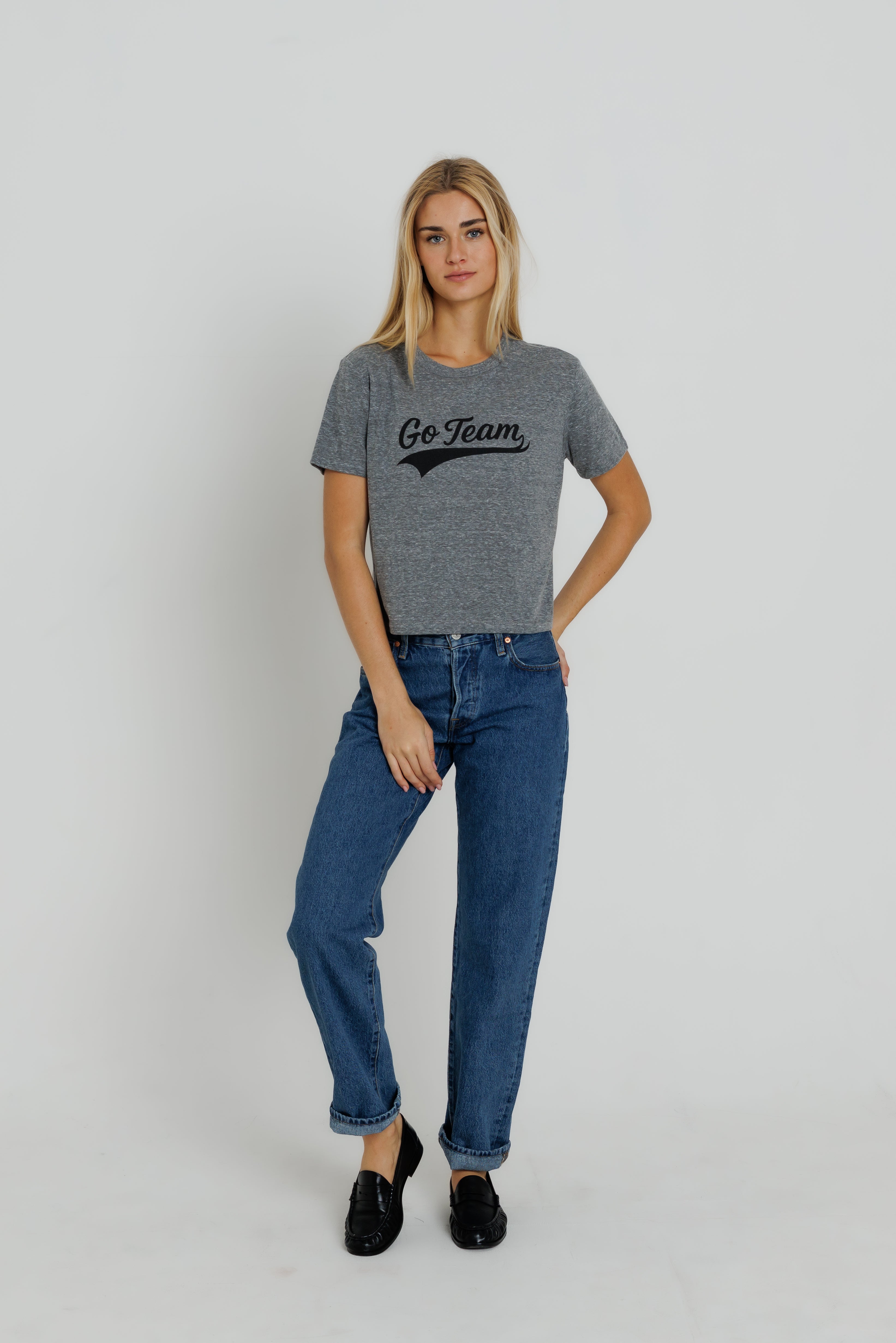 BLACK GO TEAM - EVERYDAY TEE