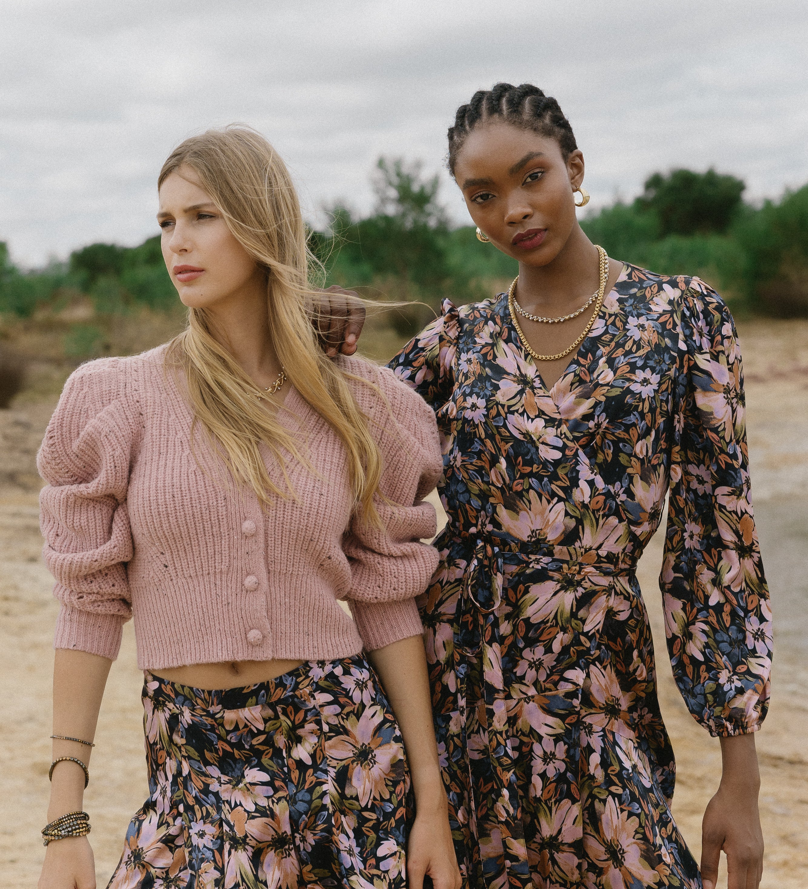 Audra Sweater in Blush