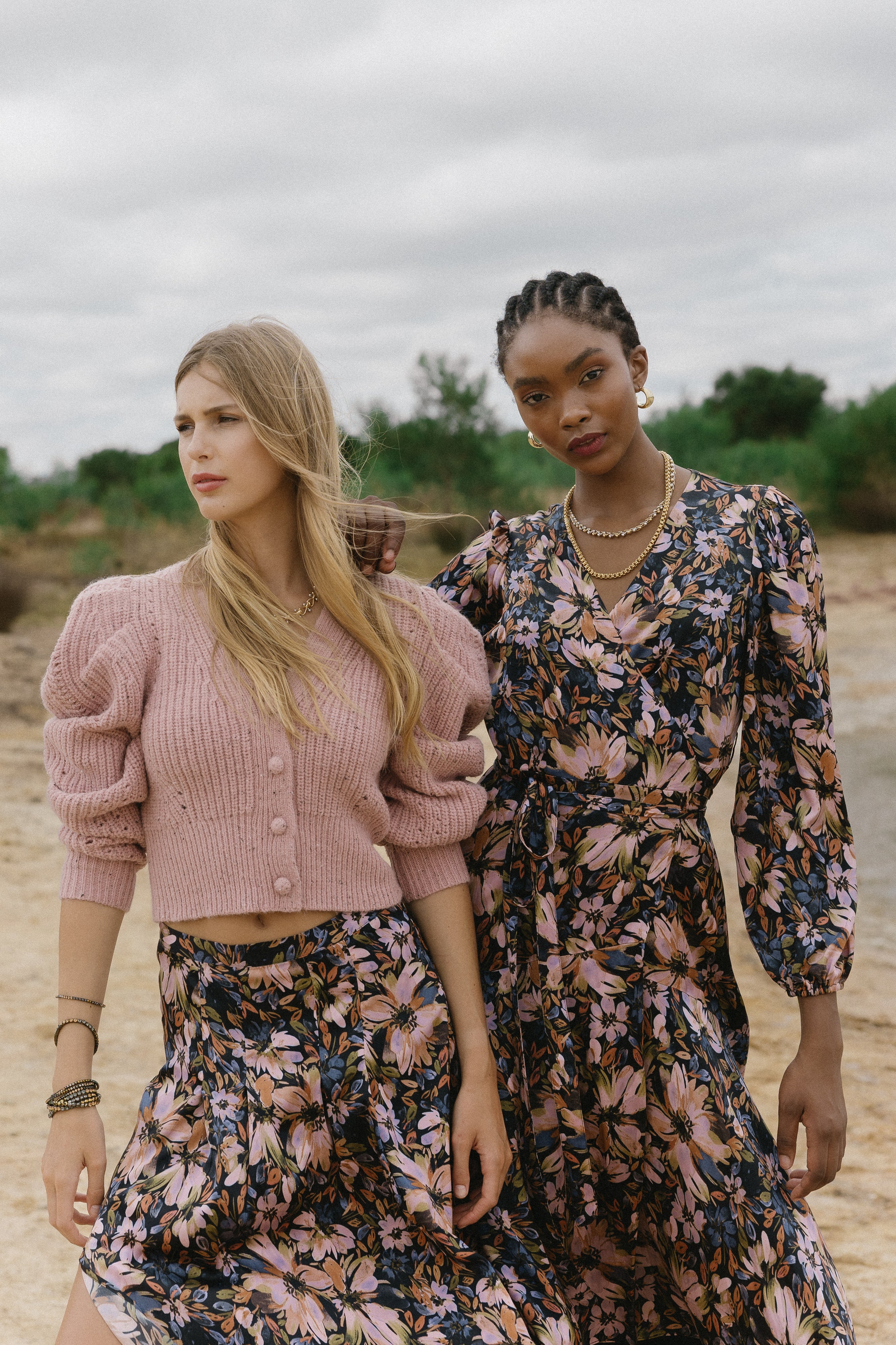 Audra Sweater in Blush