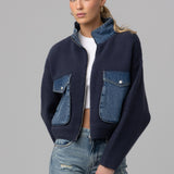 Off The Clock Sweater Bomber Jacket