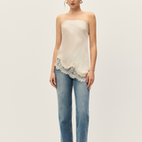 Lacey Top in Ecru