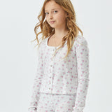 Marni White With Pink Thermal Button Down